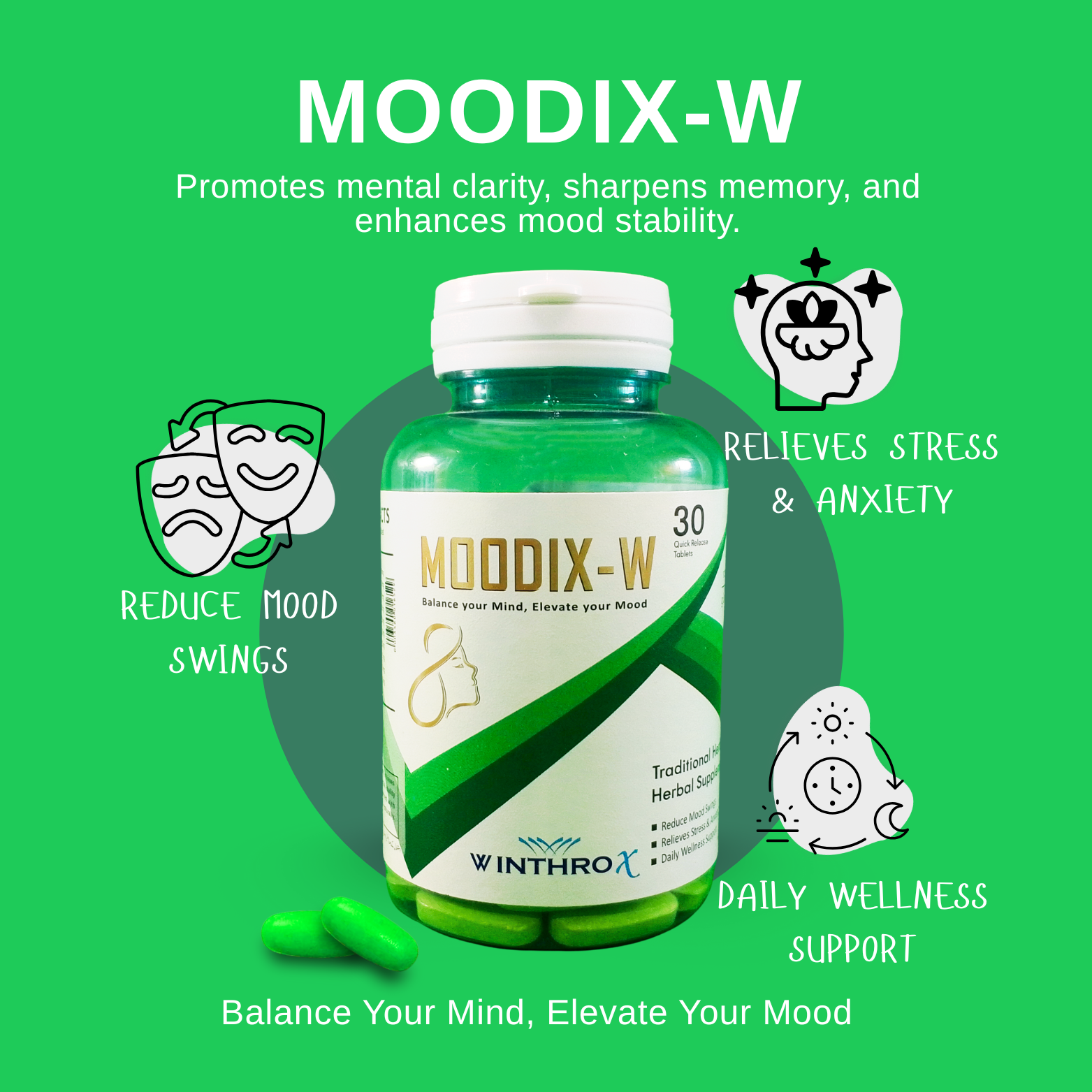 Moodix Women Tablet